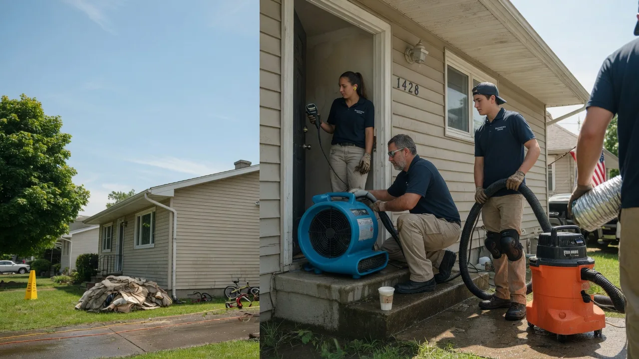 Water Damage Restoration in Oakville, IN near me